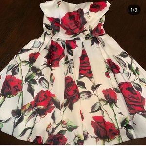 Sherri Hill size 6 strapless dress